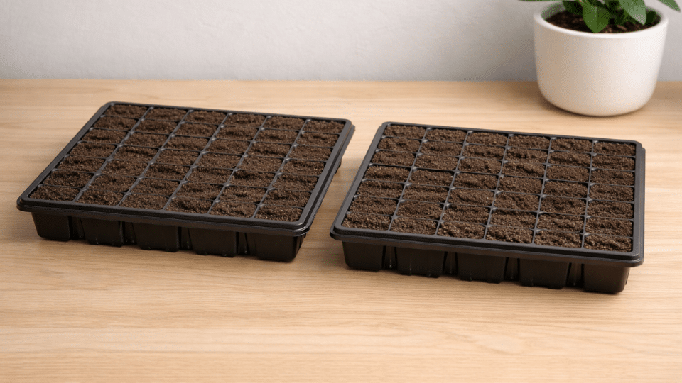 step prepare containers and soil