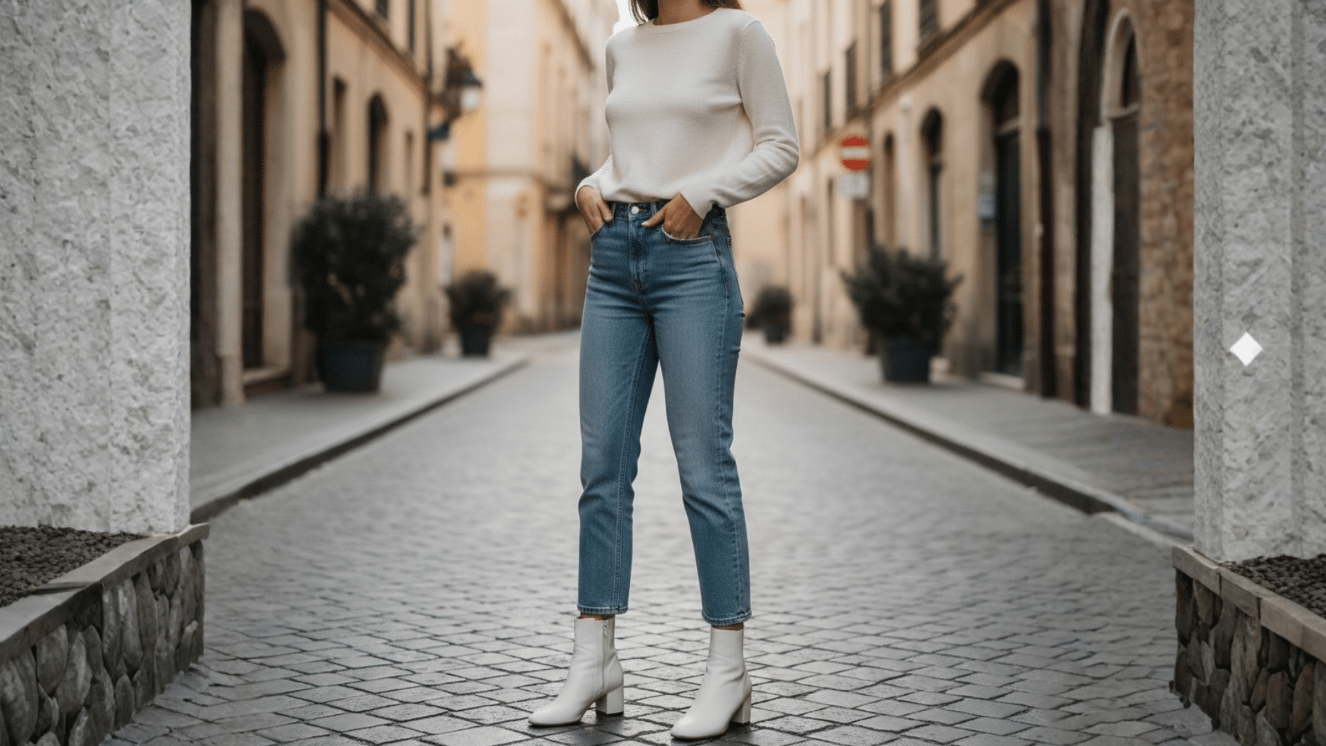 straight leg jeans