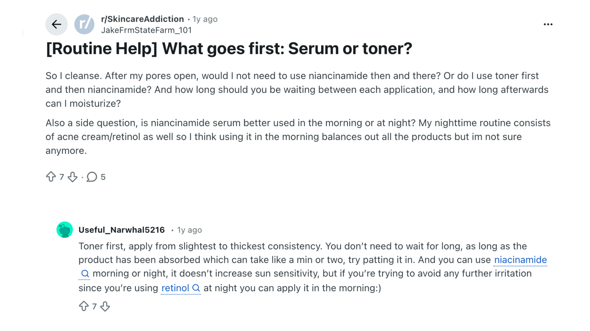 user experience and community feedback