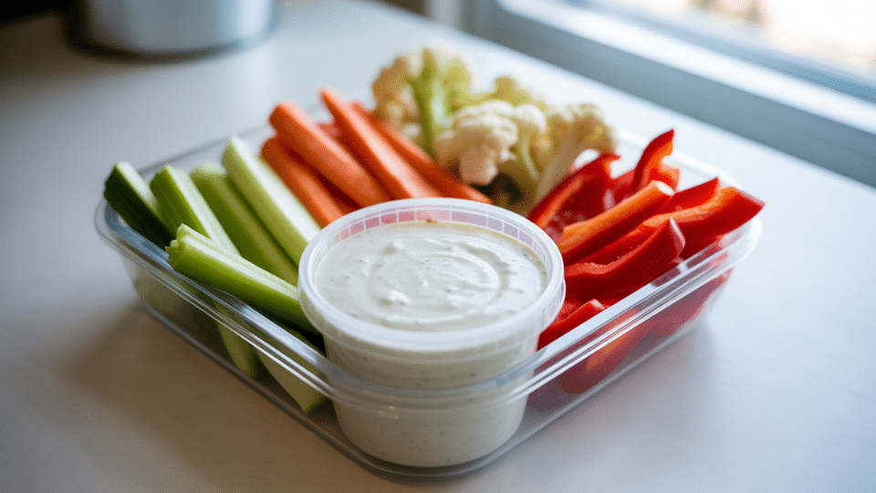 veggies and dip