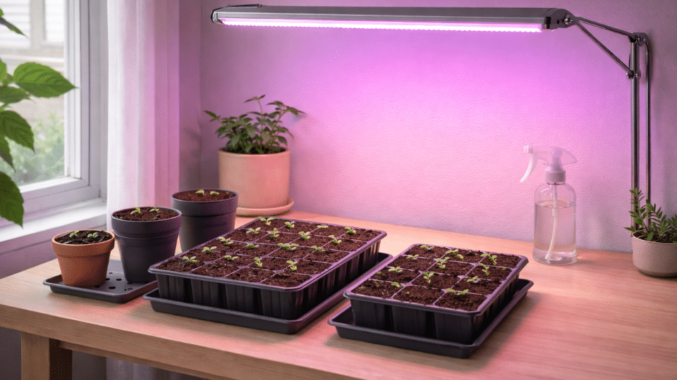 watering and feeding indoors