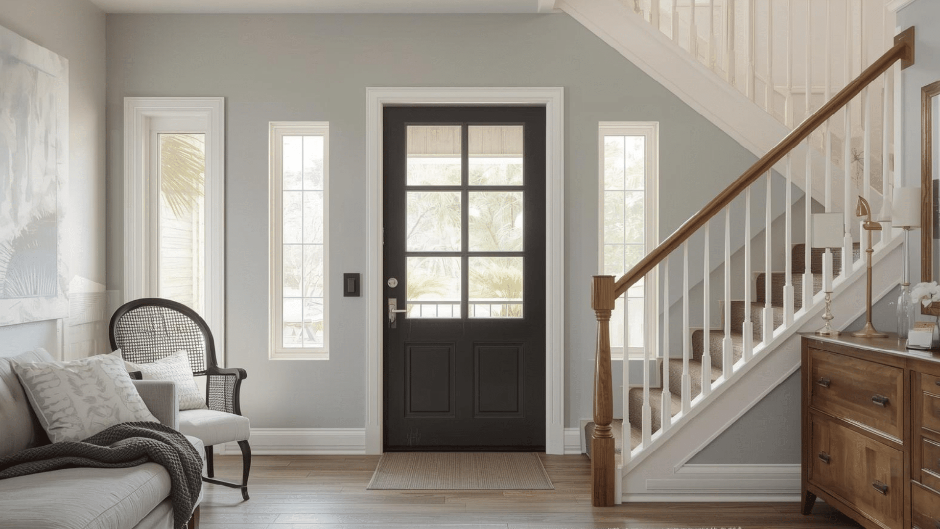 when the front door