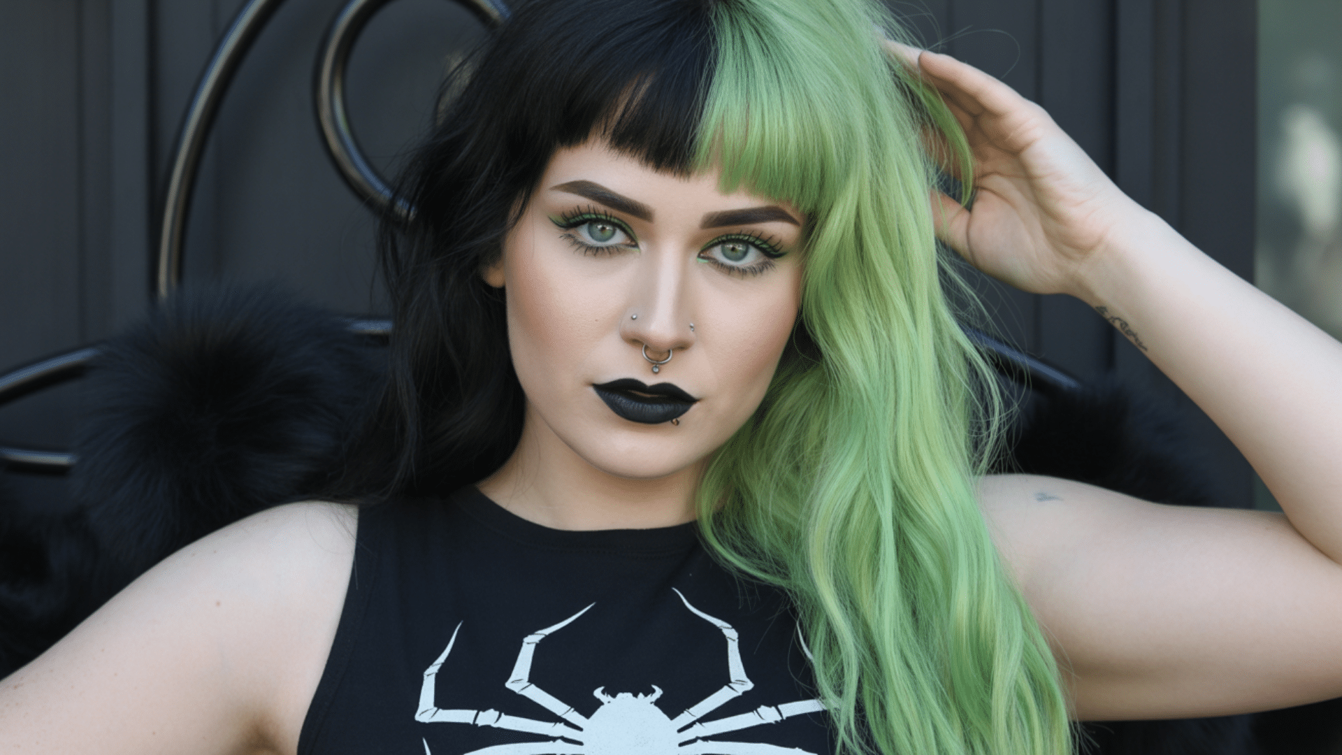 Split Dye Hair