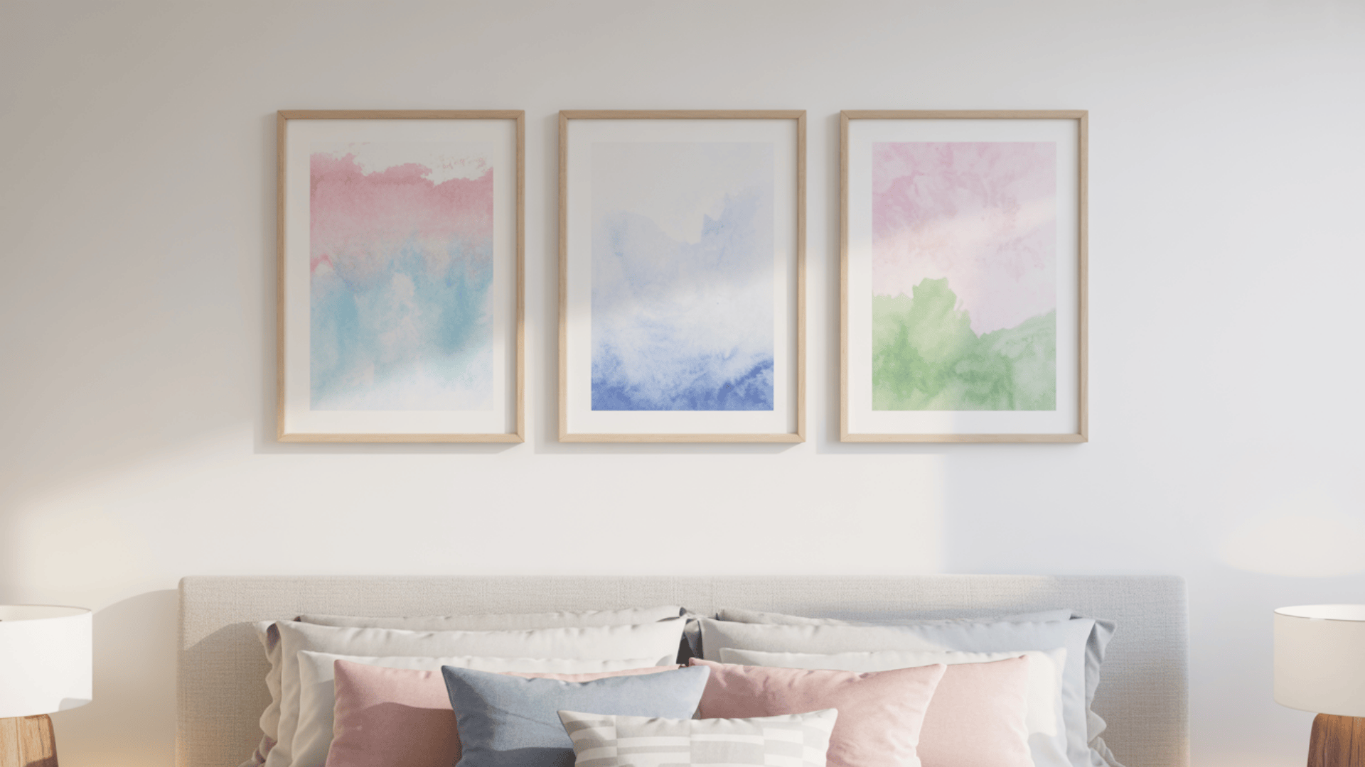 add touches of color with pastel art prints