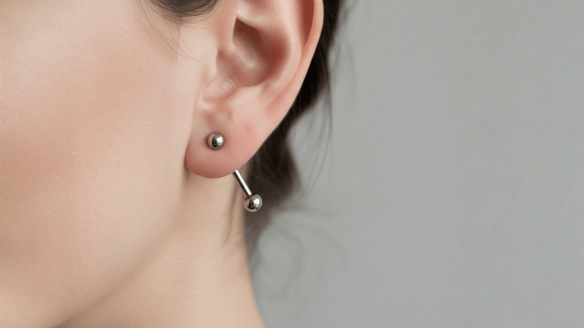 barbell earrings