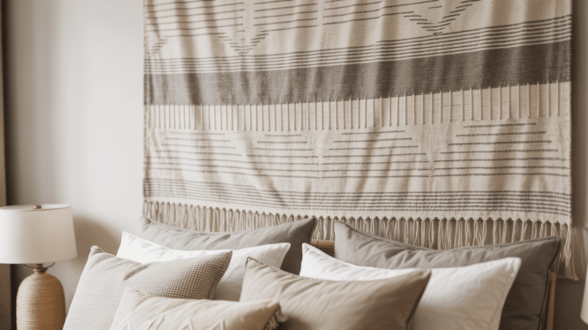 decorate with soft artistic wall tapestries