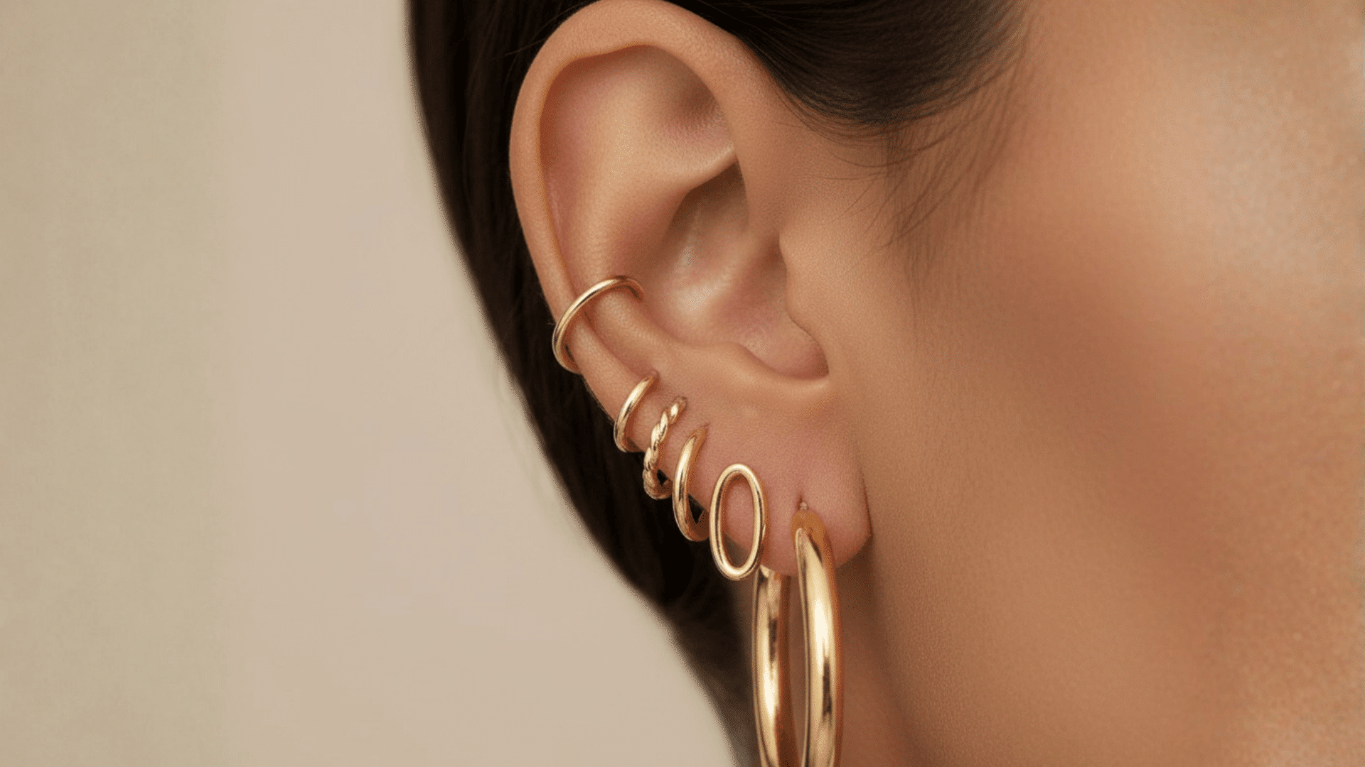 hoop earrings