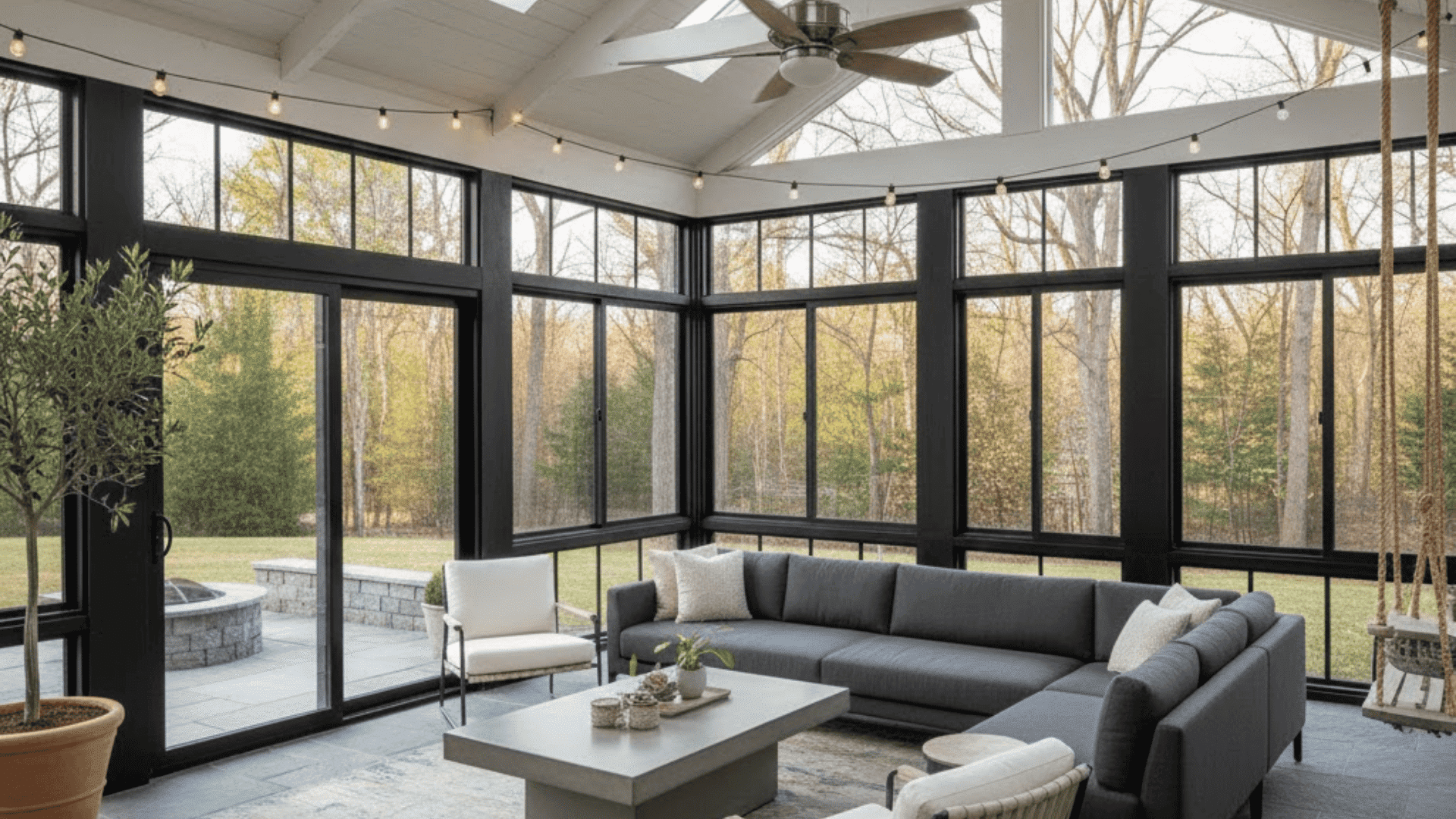 key features of a 3 season room