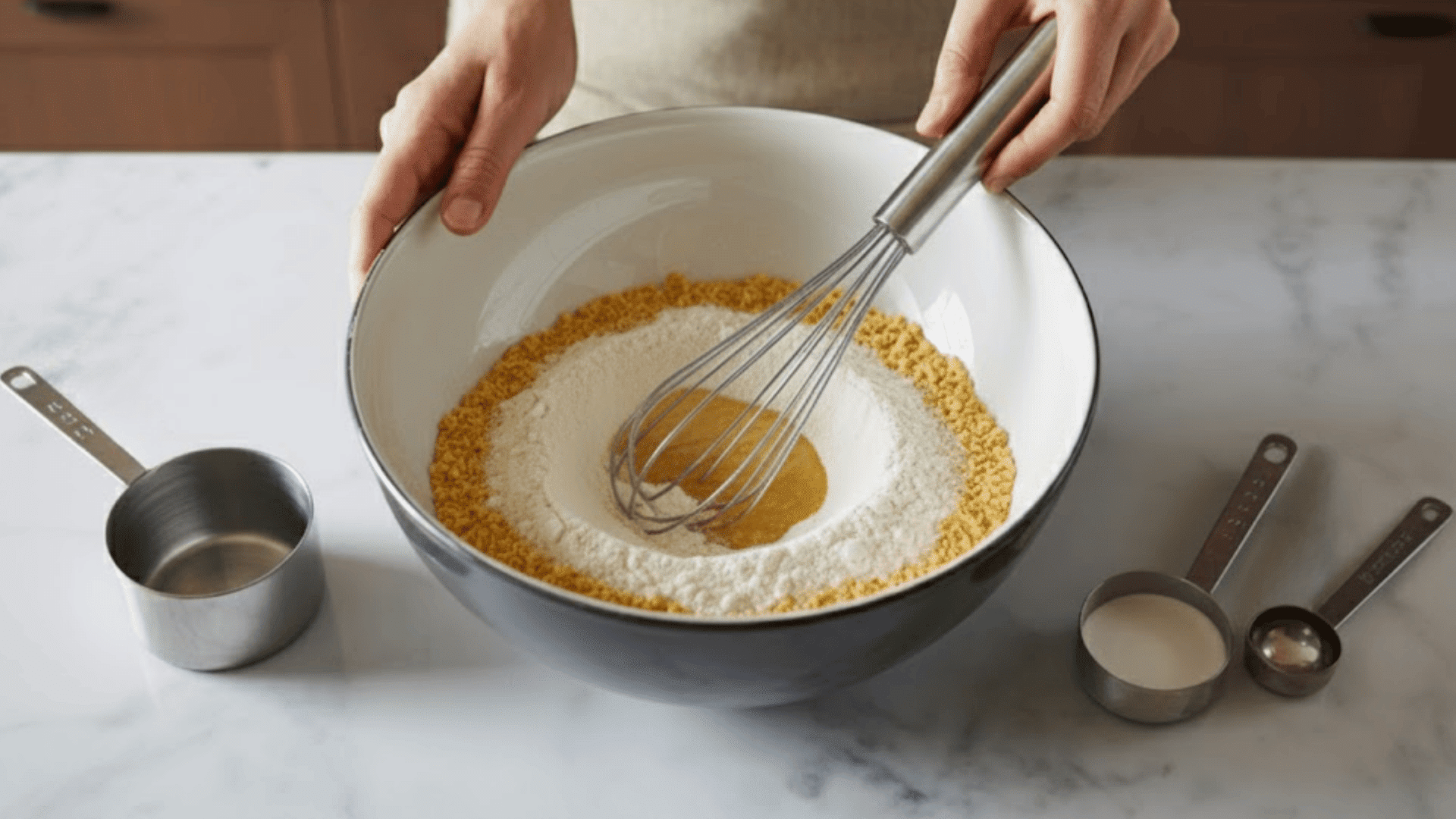 step 1 mix your dry ingredients