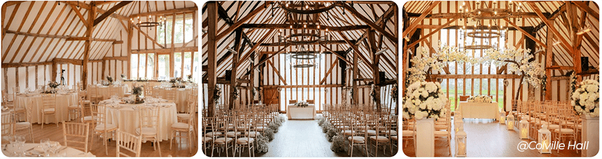 Top 10 Rustic Barn Wedding Venues Around London Offering Marquee Options