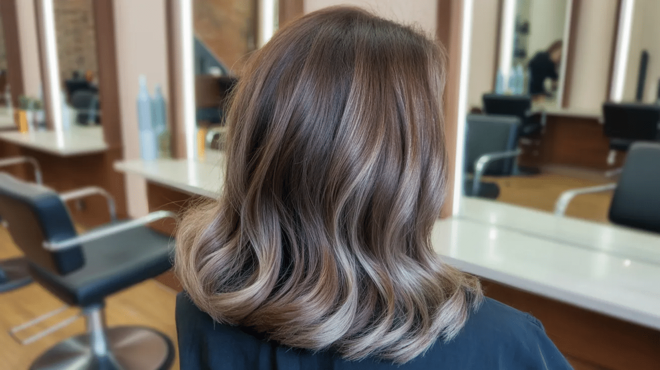 cool ash partial highlights