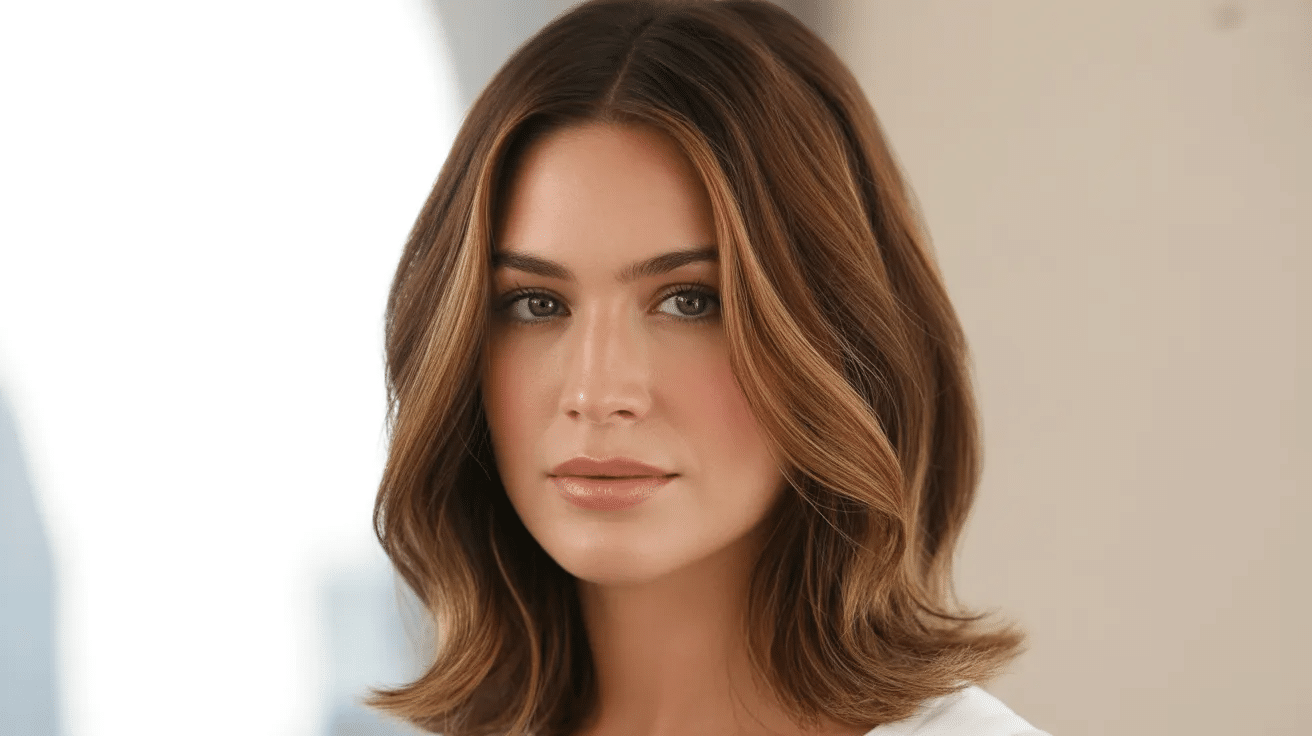 face framing partial highlights