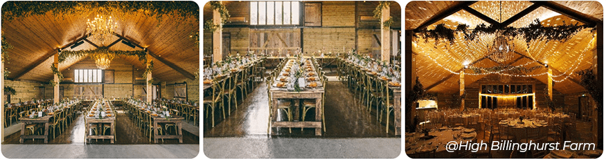 Top 10 Rustic Barn Wedding Venues Around London Offering Marquee Options