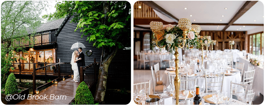 Top 10 Rustic Barn Wedding Venues Around London Offering Marquee Options
