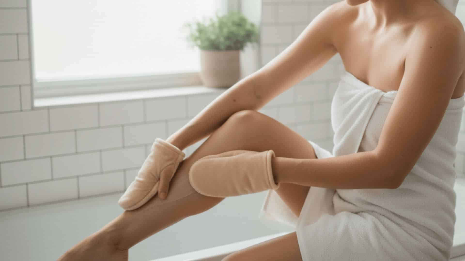 apply-body-self-tanner-in-sections