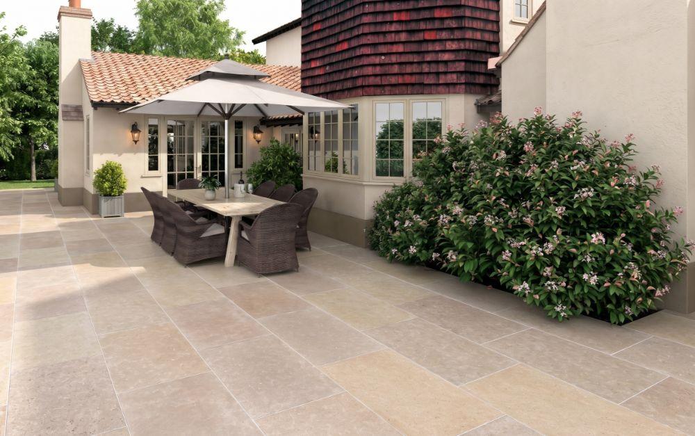 Sourced and crafted in Egypt, this beautiful limestone (honed and tumbled finish) is the epitome of subtle luxury and elegance