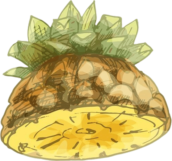 pineapples treess