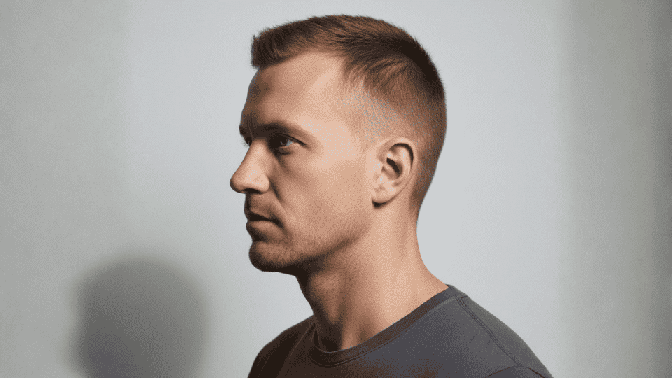 Brush buzz cut