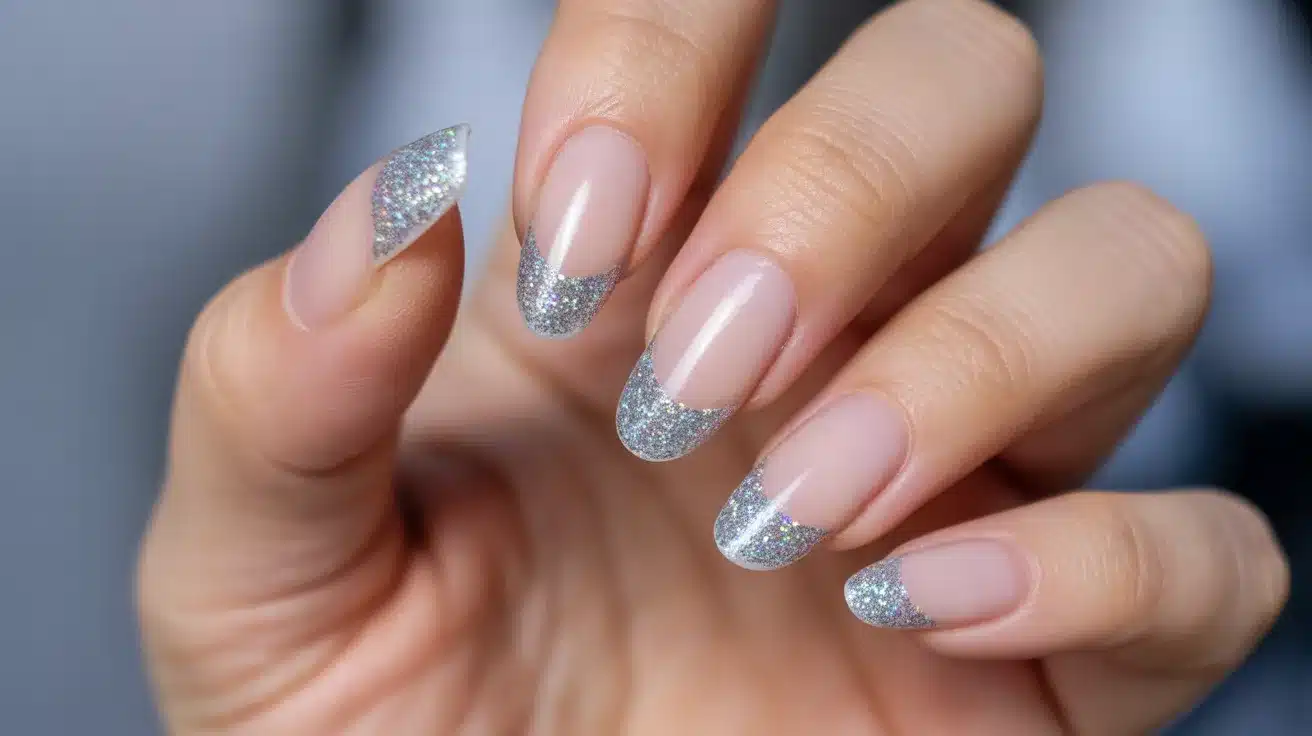 frosted-glitter-tips