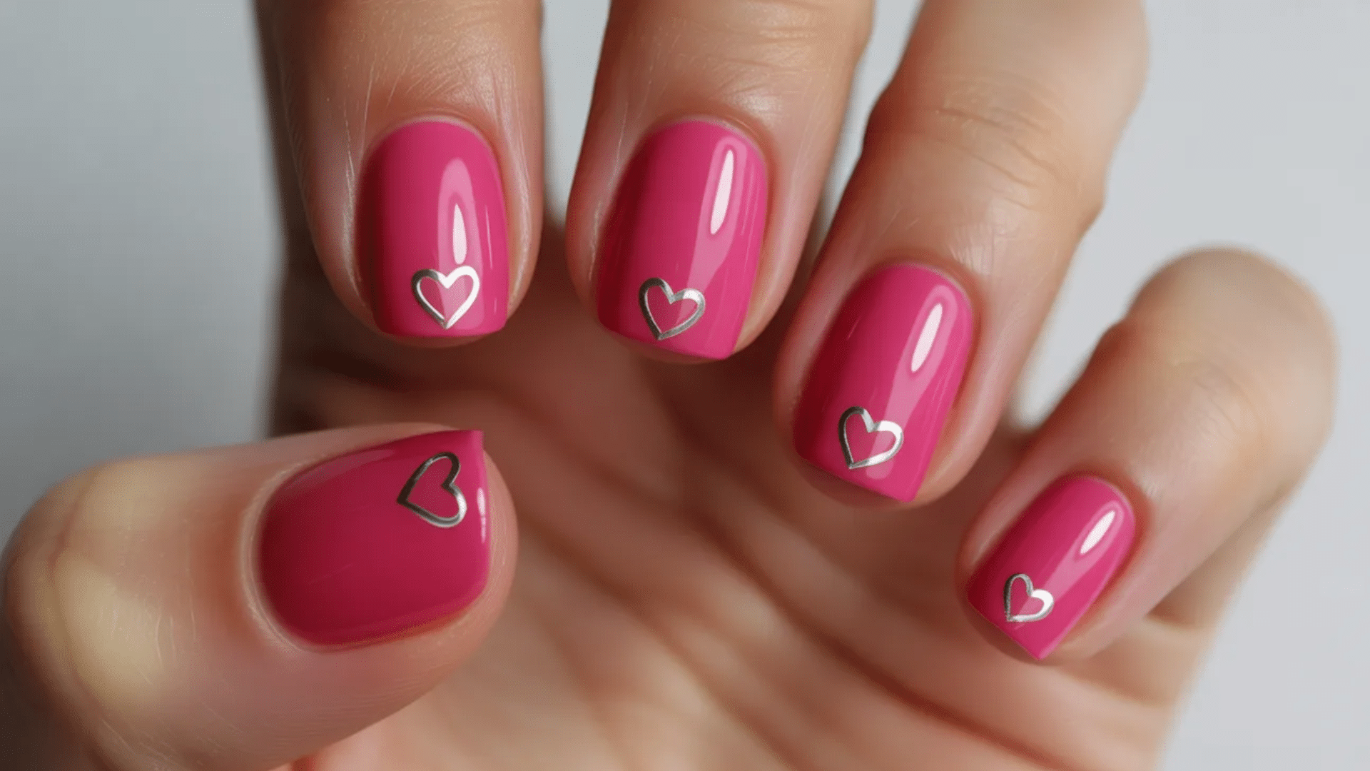 hot-pink-with-a-silver-heart-accent
