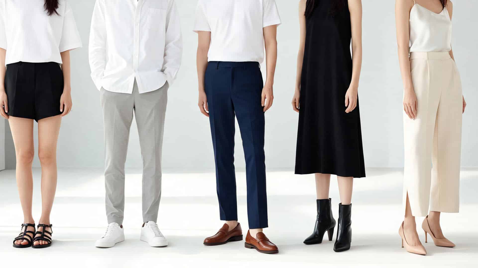 men’s and women’s outfits styled with caps, beanies, and structured hats for balanced accessory styling