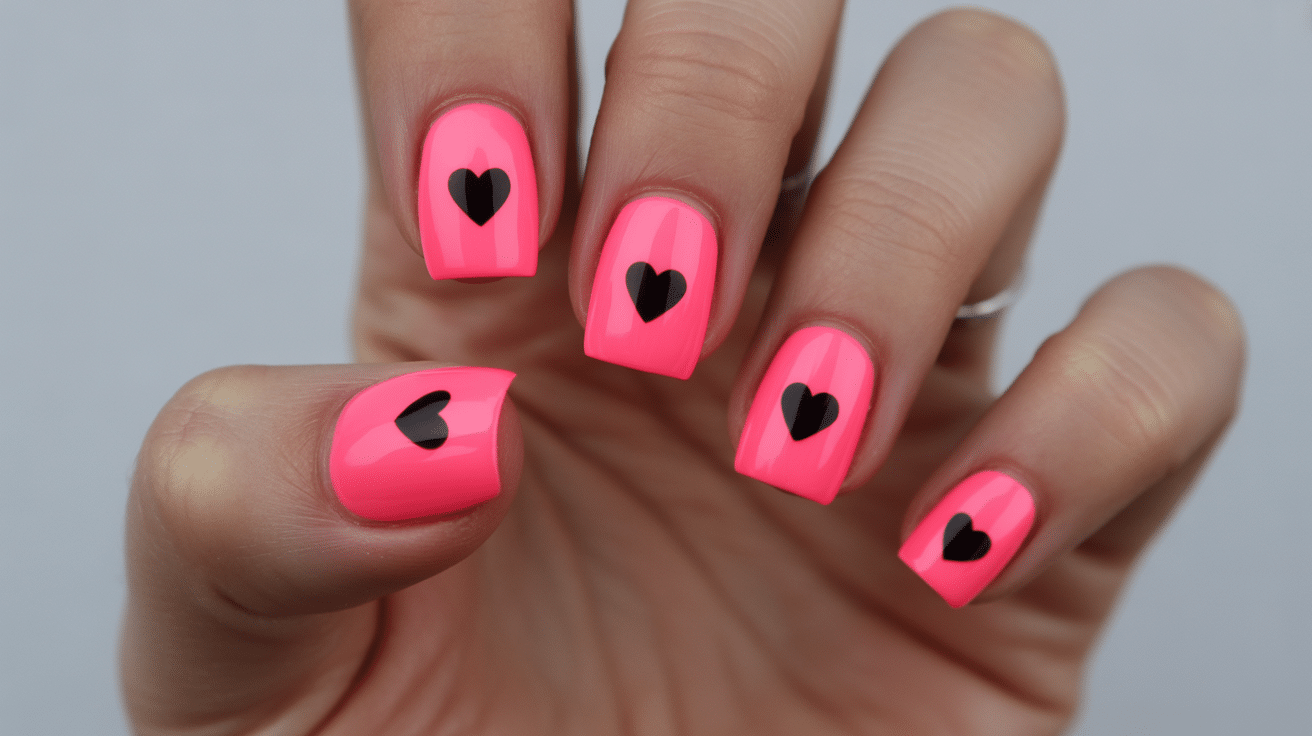 neon-pink-with-black-hearts