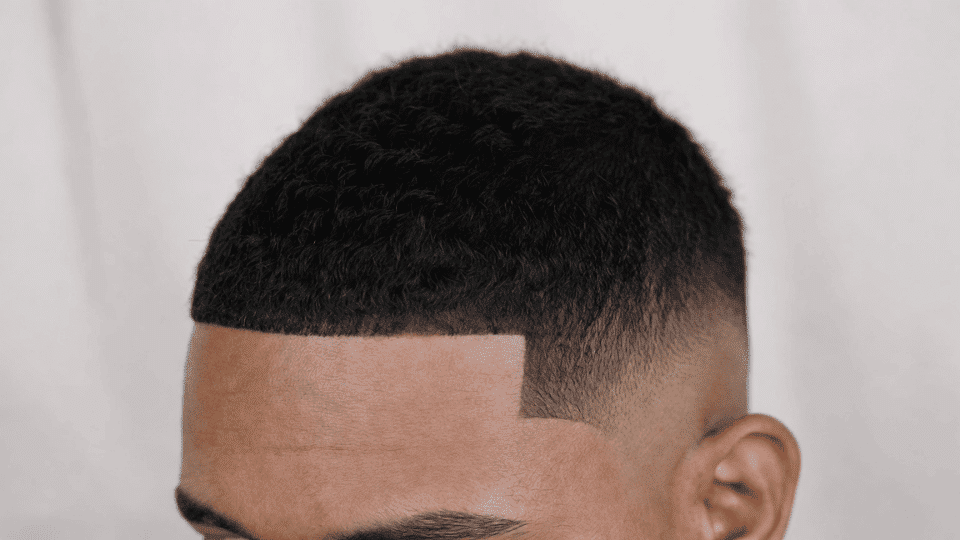 Skin fade buzz cut