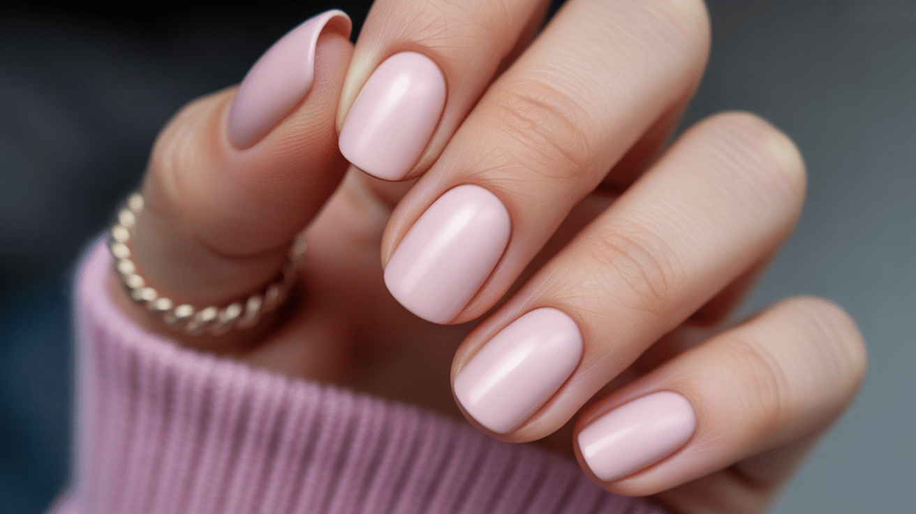 soft-pink-matte-nails