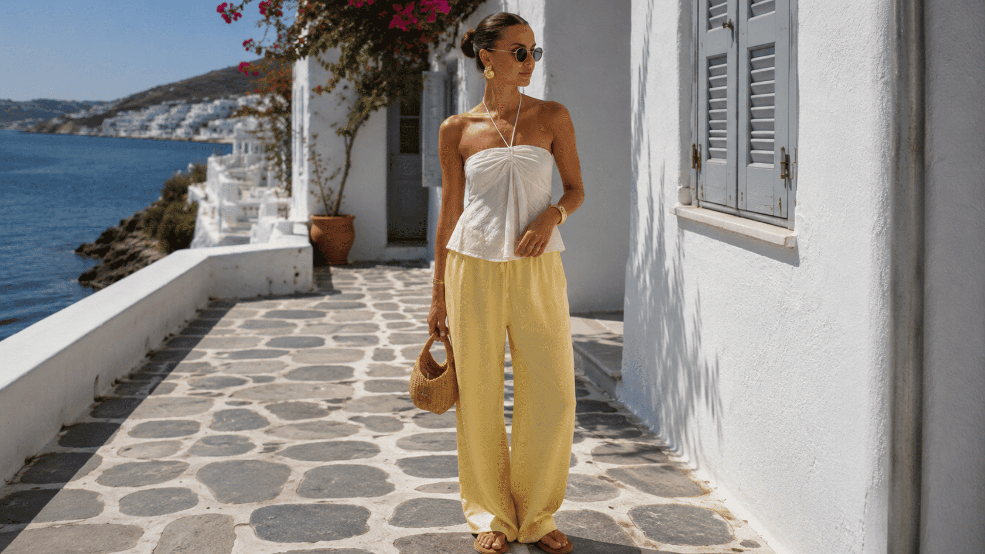 linen-pants-with-a-fitted-top