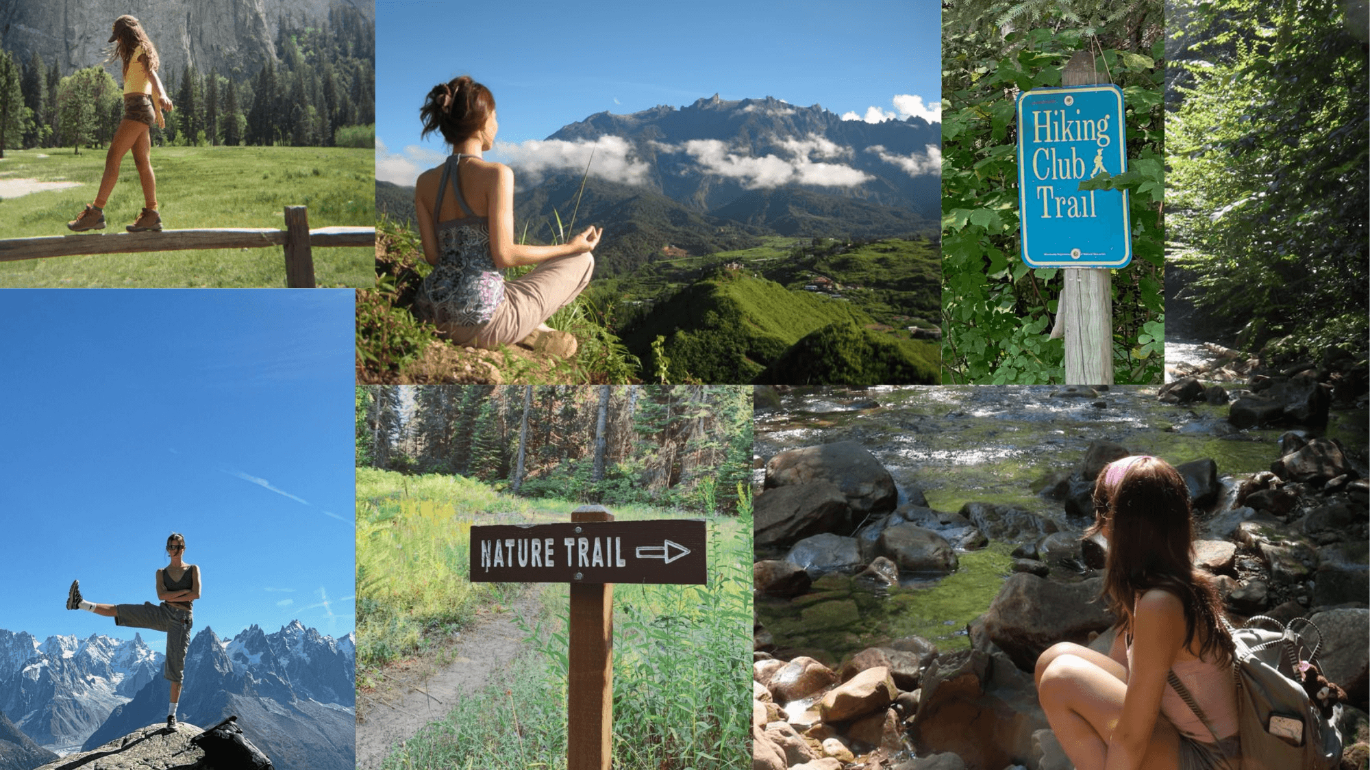 women hiking through a scenic nature trail while enjoying outdoor adventure and peaceful surroundings among trees and greenery